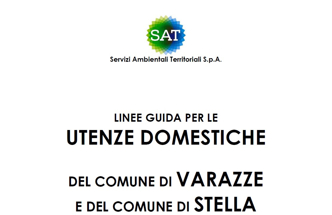 Varazze: nuove linee guida per l’accesso delle utenze domestiche