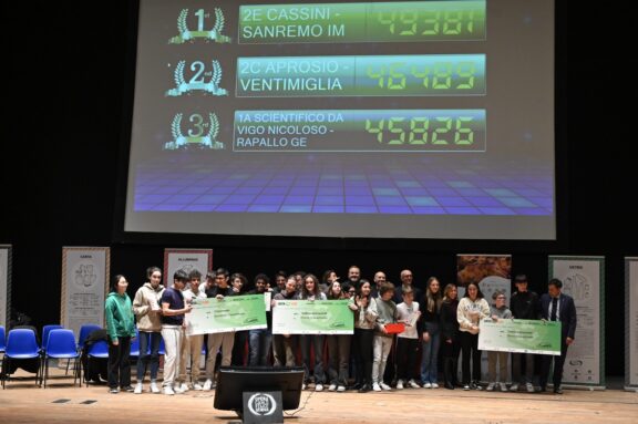 primi tre classificati Green Game Liguria