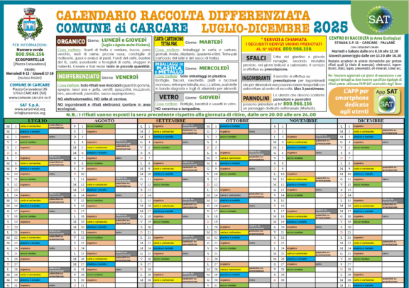 CARCARE Calendario 2025-2026 2 semestre