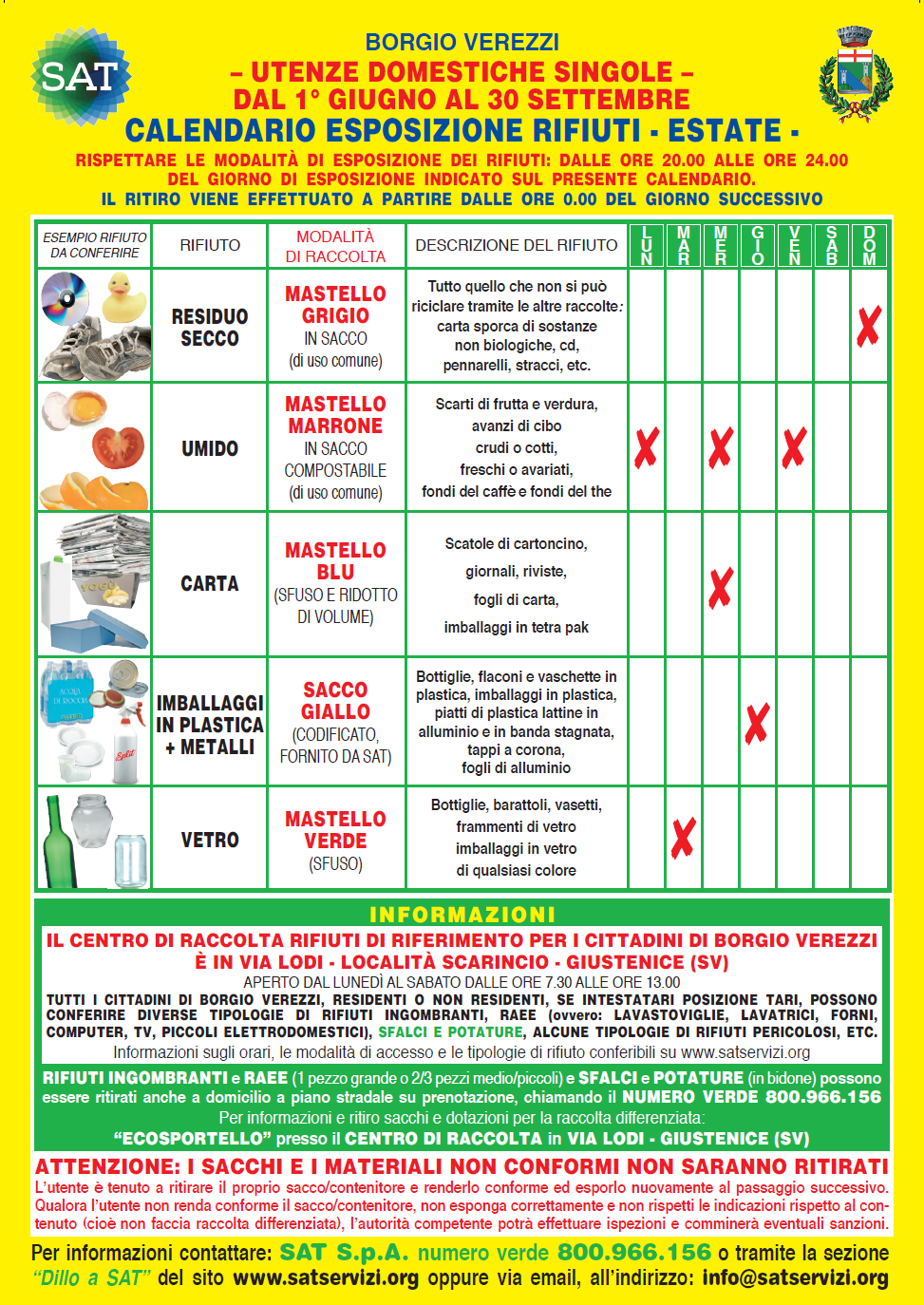 Borgio Verezzi: ecco i calendari per Utenze Domestiche (dal 10 giugno 2025)