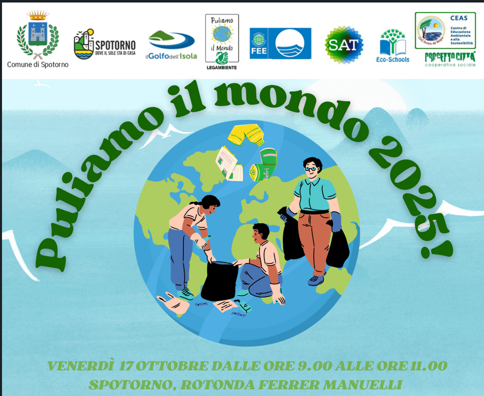 “Puliamo il Mondo 2025!” Appuntamento con i ragazzi a Spotorno